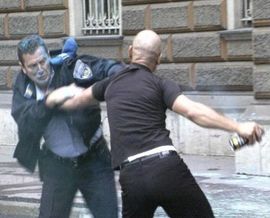 Potukli se ispred zgrade Predsjedništva BiH