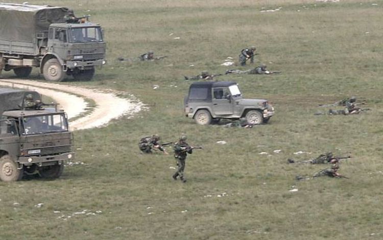 Vojnici spremni za Irak