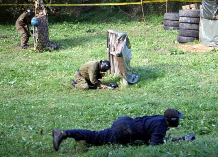 Na Kozari okršaj kuglicama u boji