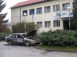 Zapaljen automobil načelnika opštine