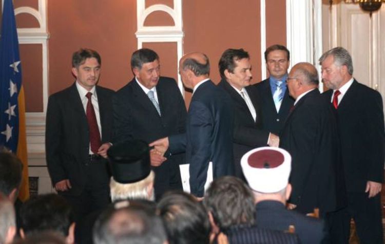 Radmanović, Silajdžić i Komšić preuzeli dužnost