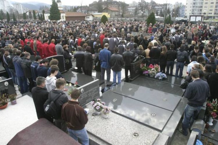 U Banjaluci sahranjen Srđan Kačar