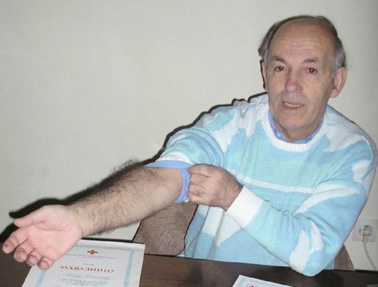 Praunuk Alekse Šantića šampion u darivanju krvi