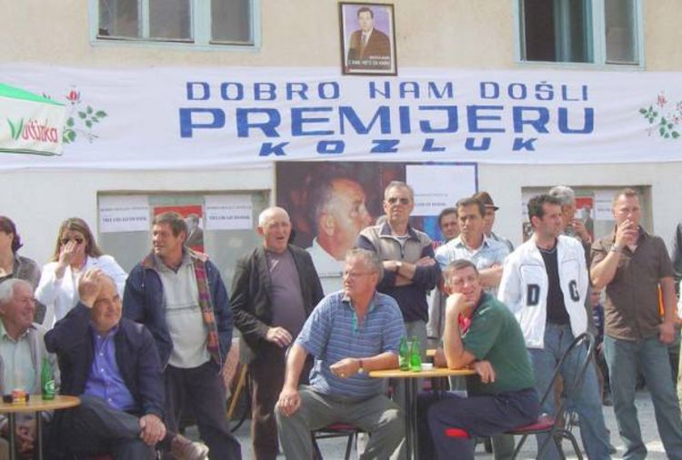 U Kozluku s pjesmom dočekali Dodika