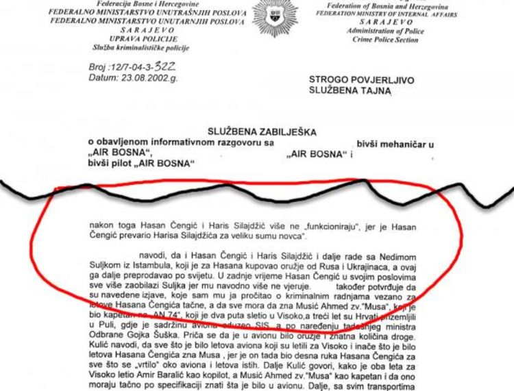 Čengić naređivao uništavanje dokaza