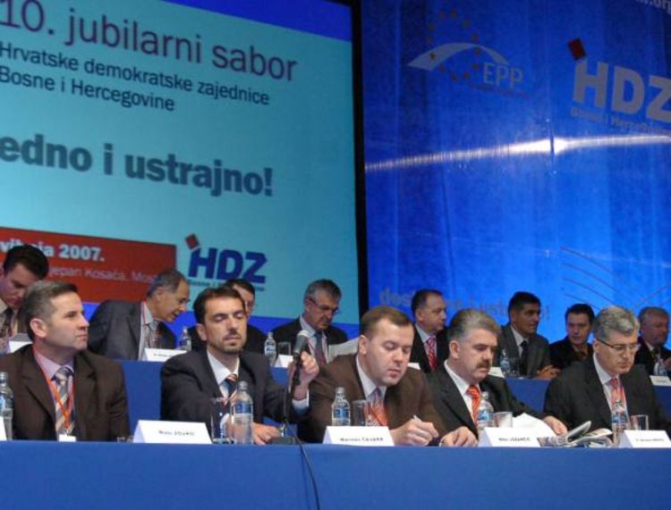 Čović ponovo predsjednik HDZ BiH