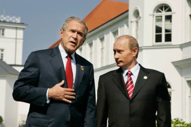 Buš i Putin o raketnom štitu i Kosovu