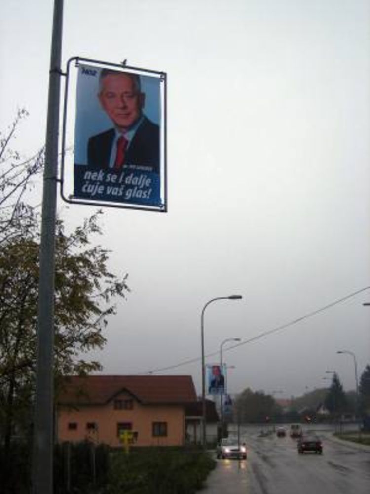 Sanaderovi plakati i u Banjaluci