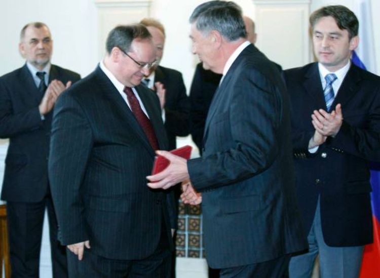 Radmanoviću uručena `Medalja Puškin`