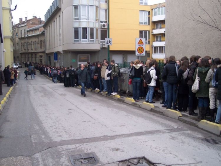 Tužna povorka za Denisa Mrnjavca