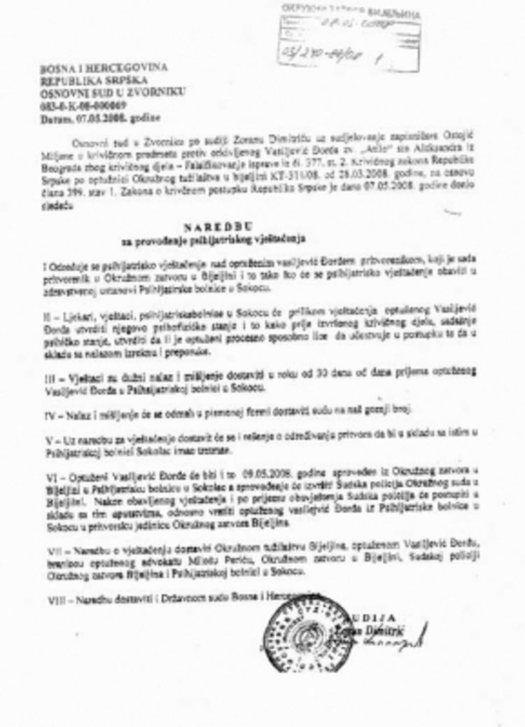Sudija pušta kriminalca da pobjegne