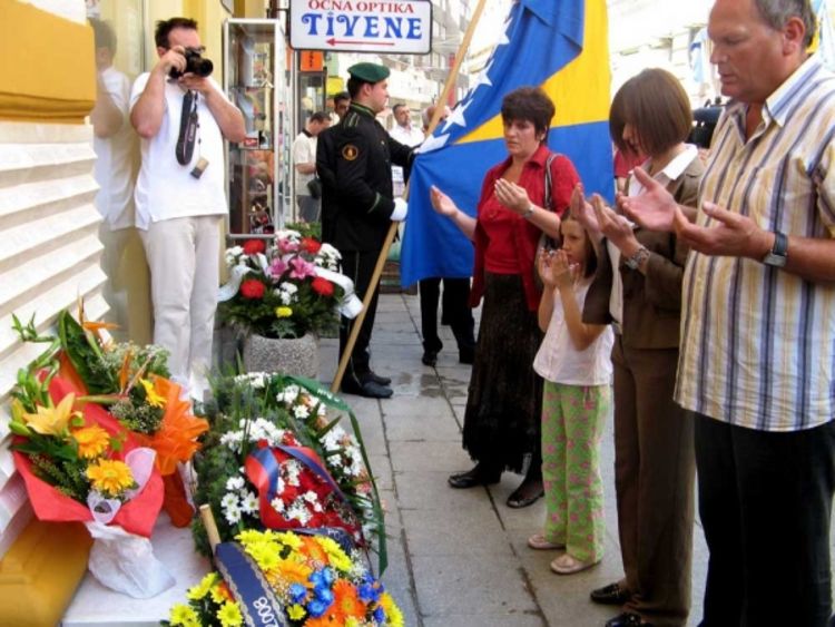 Otkrivena ploča s imenima ubijenih