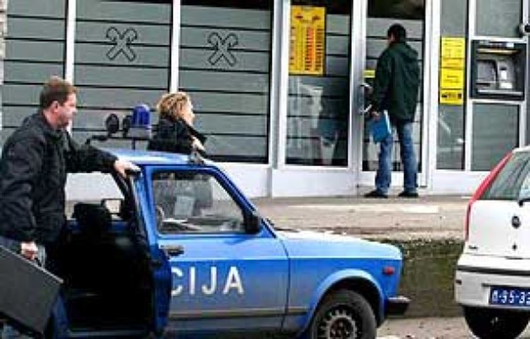 Uhapšen pljačkaš banke