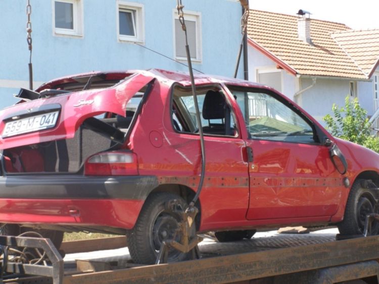Poginula u osmom mjesecu trudnoće