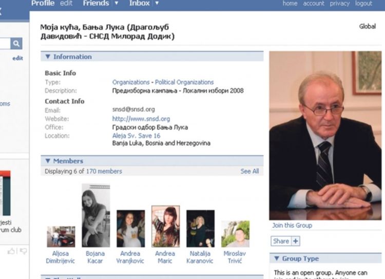 Glas traže i na Facebooku
