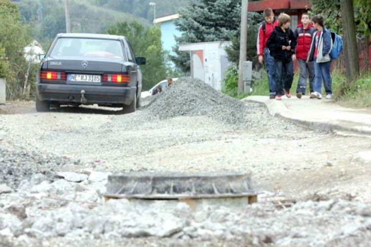 Ulica raskopana zbog kanalizacije