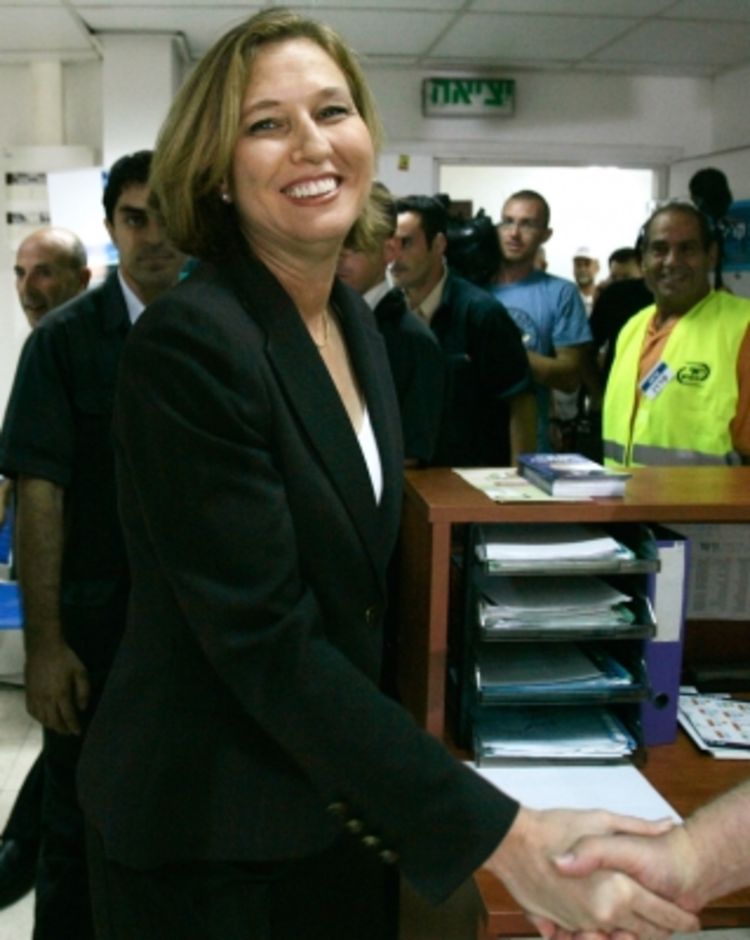 Cipi Livni na čelu Kadime