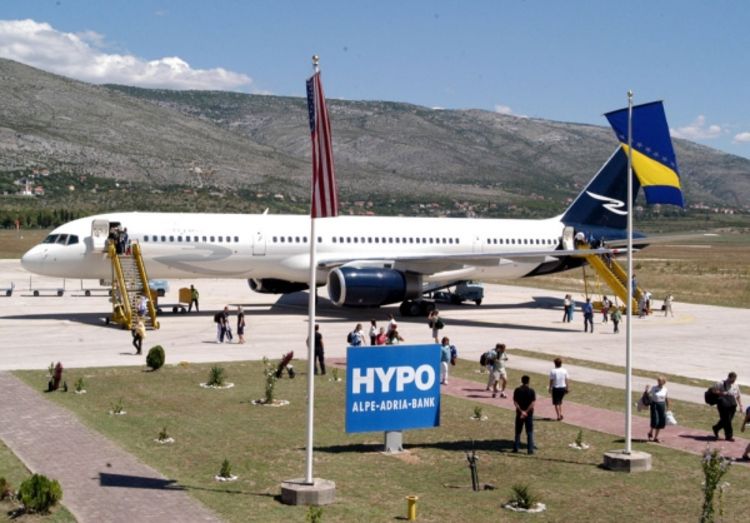 Poteškoće i na mostarskom aerodromu