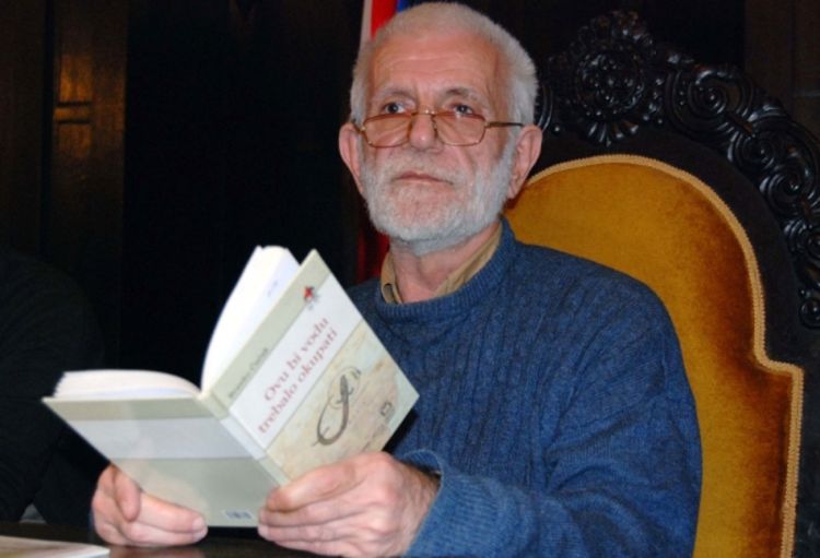 Portret književnika Branka Čučka u Banjaluci