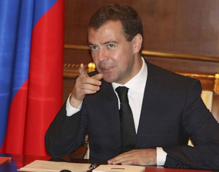 Medvedev ima svoje degustatore