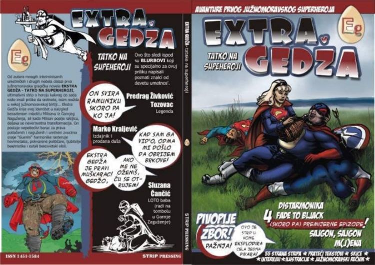 Extra Gedžo novi strip junak