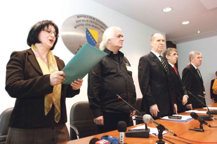 Prvi put otpjevana himna BiH 