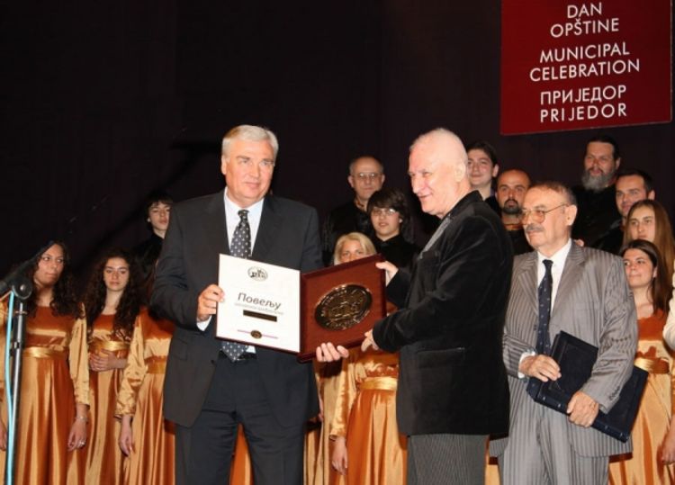 Matija Bećković počasni građanin Prijedora 