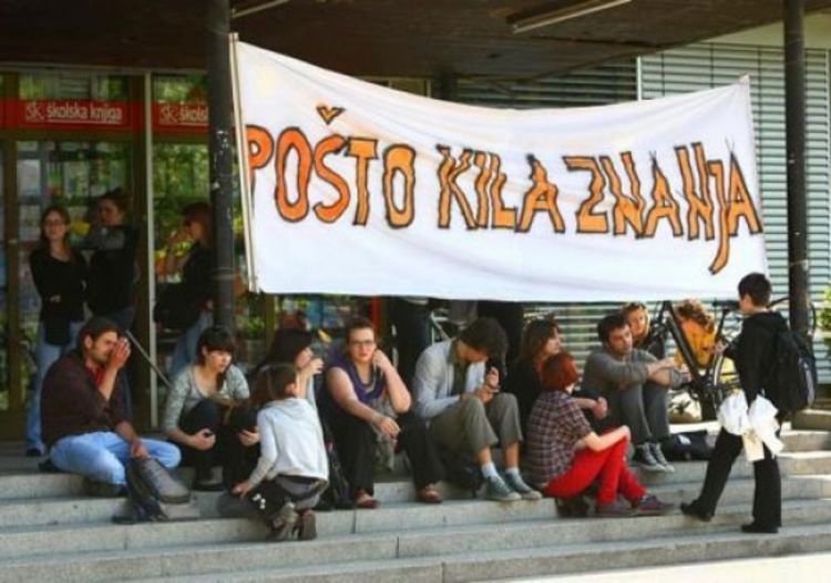 Deblokiran zagrebački Filozofski fakultet