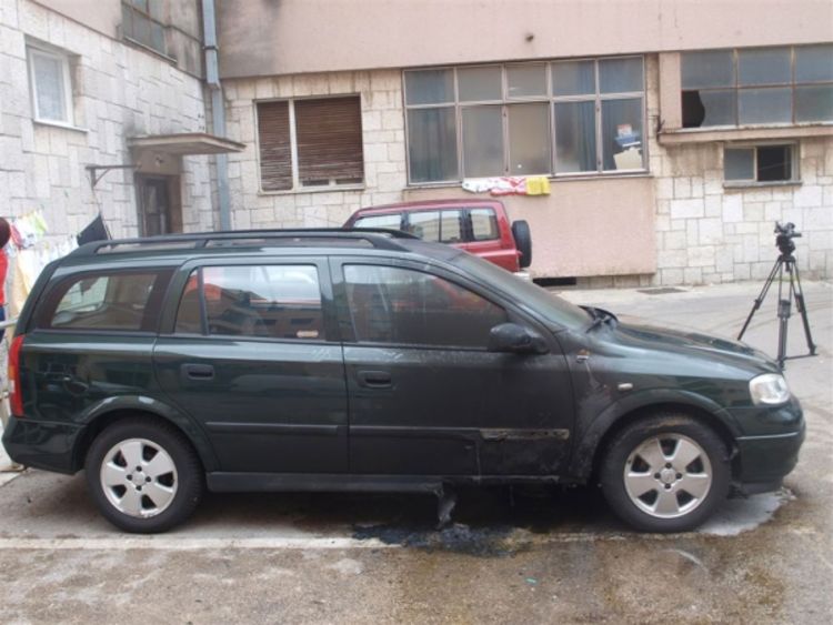Zapaljeno auto pomoćnika upravnika zatvora