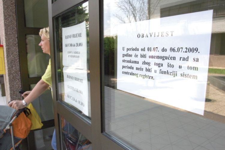 Obustavljen prijem zahtjeva građana