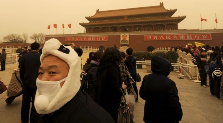 Peking zahvaćen peščanom olujom