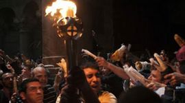 Zapaljena Sveta vatra u Jerusalimu