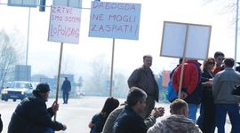 Blokirali magistralni put