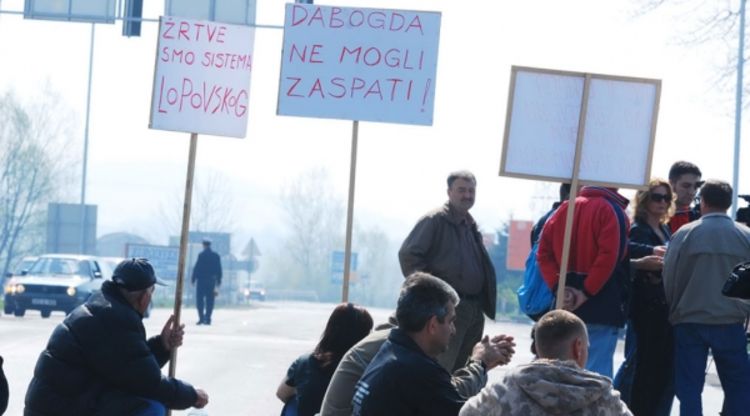 Blokirali magistralni put