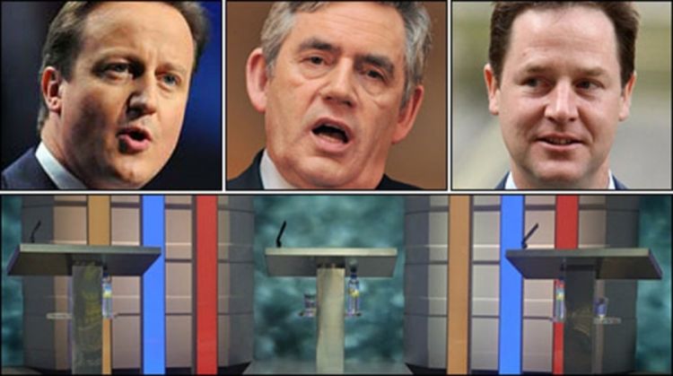 Prva televizijska debata u Velikoj Britaniji