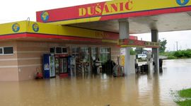 Kiša blokirala saobraćaj