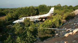 Udes srpskog aviona na Braču