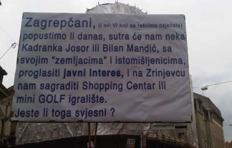 Zagrepčani traže smjenu gradonačelnika (video)