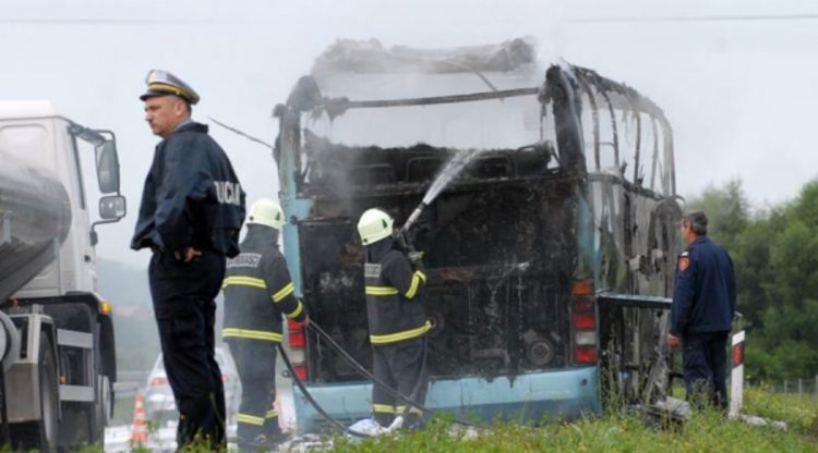 Izgorio poljski autobus 