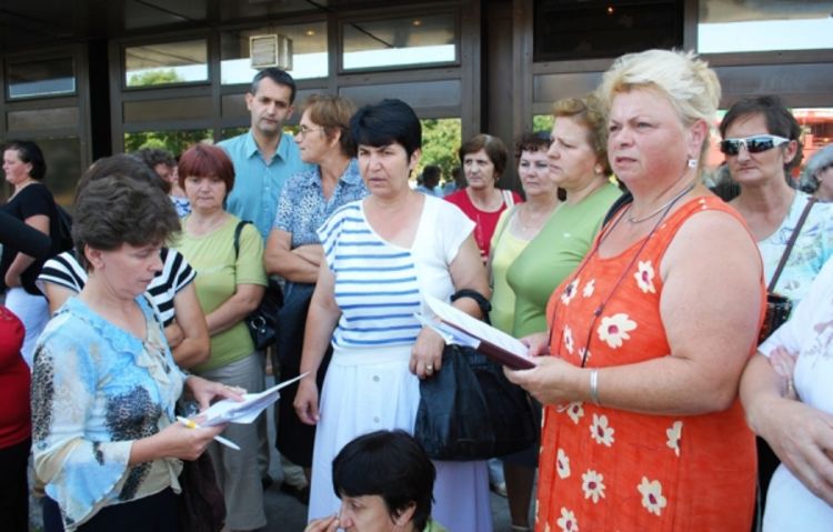 Radnice Borca u srijedu pred  Vladom FBiH 