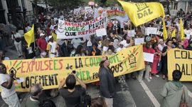 Demonstranti protiv ksenofobije
