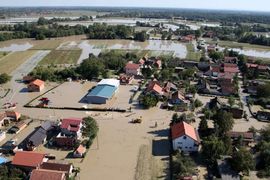 Spas od poplave na krovu kuće