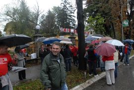 Protest zbog propasti firmi