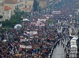 Protestni marš u Briselu