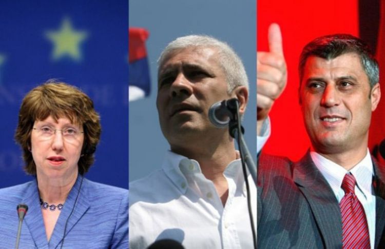 Eštonova sa Tadićem i Tačijem o daljem dijalogu