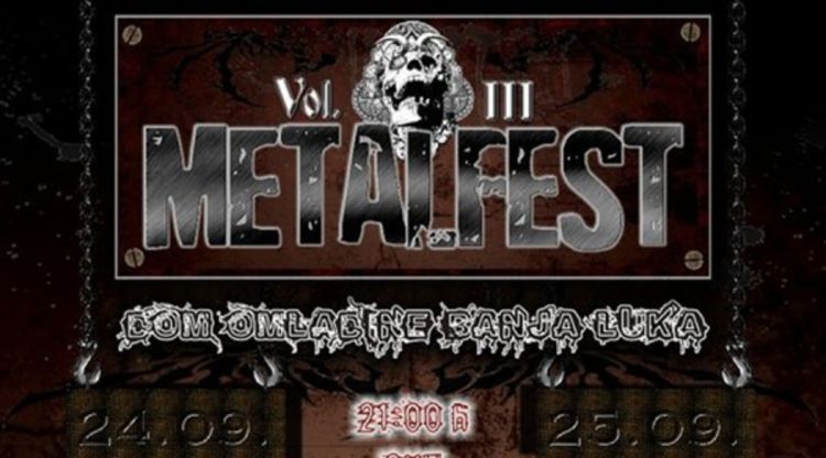 Na "Metal festu" 12 bendova