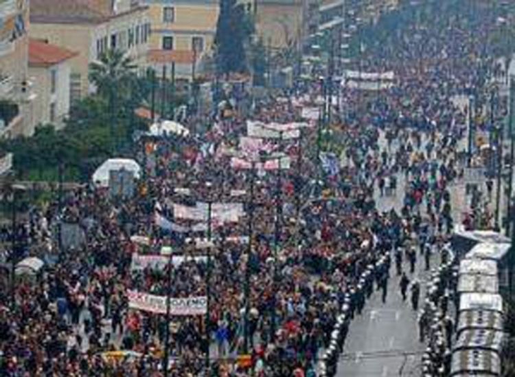 Protestni marš u Briselu