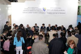 Radmanović, Komšić i Izetbegović članovi Predsjedništva BiH