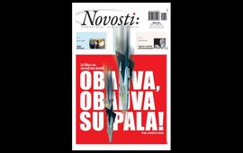 “Novosti” ponovo objavile spornu naslovnicu, ovoga puta ...