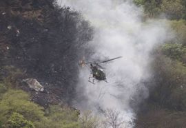 Osam mrtvih u padu helikoptera